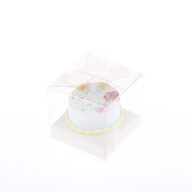 1:12 кукольный домик, миниатюрный клубничный торт на день рождения с прозрачной упаковочной коробкой, кухонная модель, декор, игрушка, аксессуары для кукольного дома