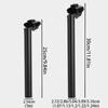 Aluminum Zinc Zinc Alloy MTB Seat Tube Adjustable Bike Seat Tube Road Bike Seatpost  Folding Bicycle
