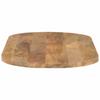 Vidaxl Blat Stołu, 100X40X3,8 Cm, Owalny, Lite Drewno Mango