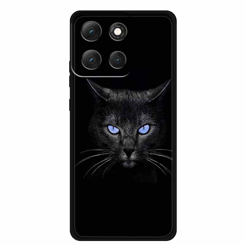 Чехол для Motorola Moto G86 Power 5G G 86 Power Мягкий ТПУ Силиконовые Задние Крышки Для Moto G86 Power Животные Расписной Тигр Лев Чехол