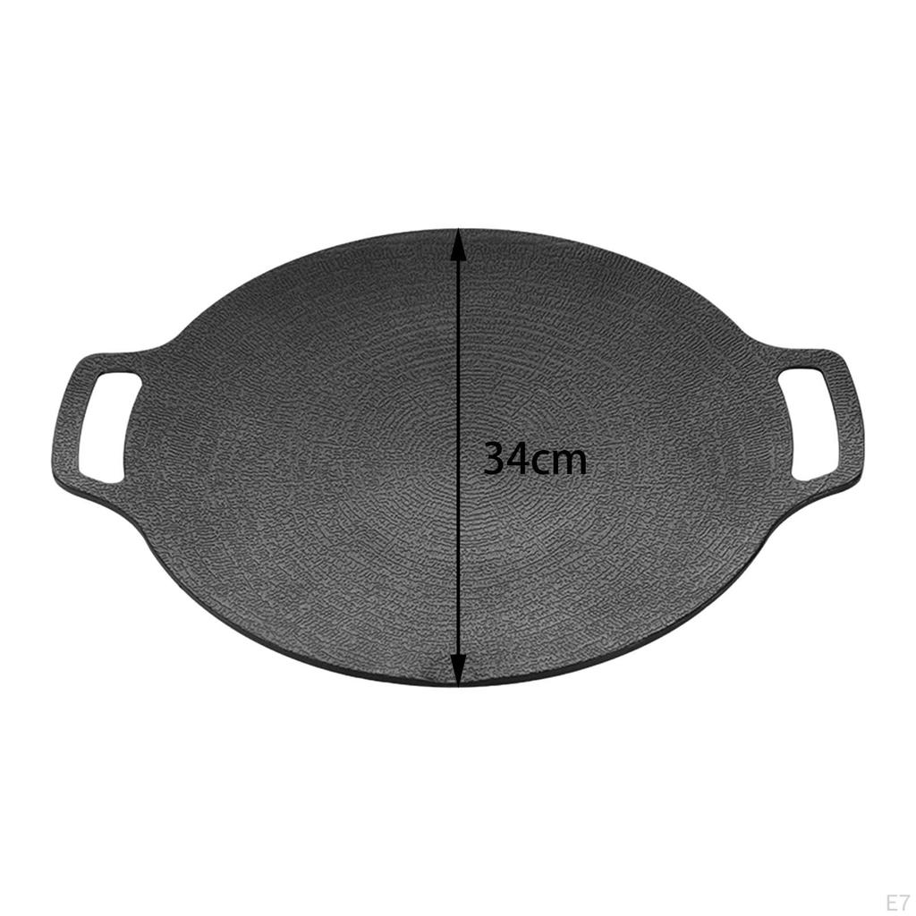 Формы для выпечки, легкая железная сковорода в корейском стиле для приготовления блинов, пиццы, вечеринок