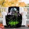 1pc Villains2 Theme Blanket - Digital Print, Polyester, Cozy for All Seasons, Perfect for Outdoor, and Travel
