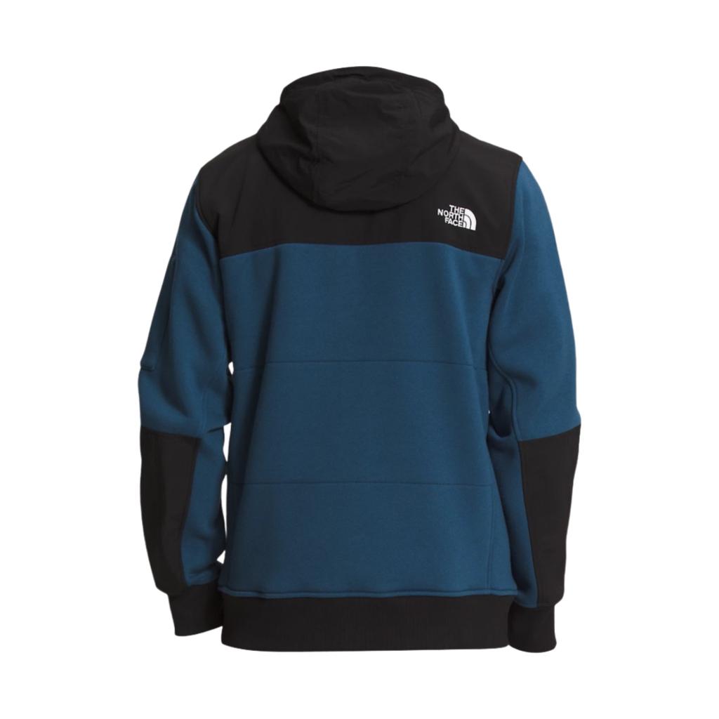The North Face Loose Fit Hooded Logo Print Long Sleeve Jacket Men jackets Blue NF0A3XEFHDC