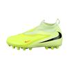 Phantom 6 Comfortable Durable Lightweight Fitting Mid-Top Kids Soccer Shoes Kids Soccer Shoes Grass-Green Red HQ2034-800