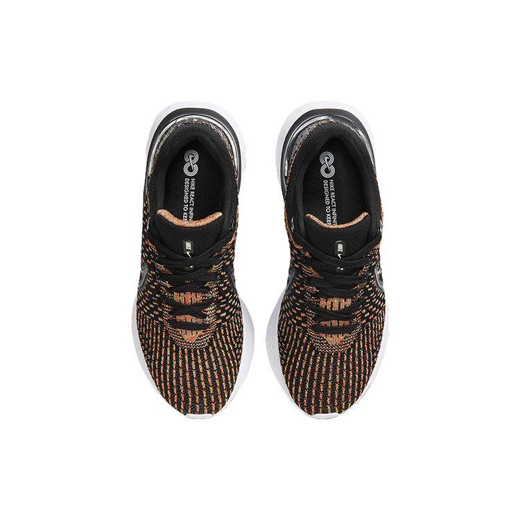 Nike React Infinity Run Flyknit 3 Black Multi Women Sneakers Blue-Glow Pink-Prime White DD3024-002