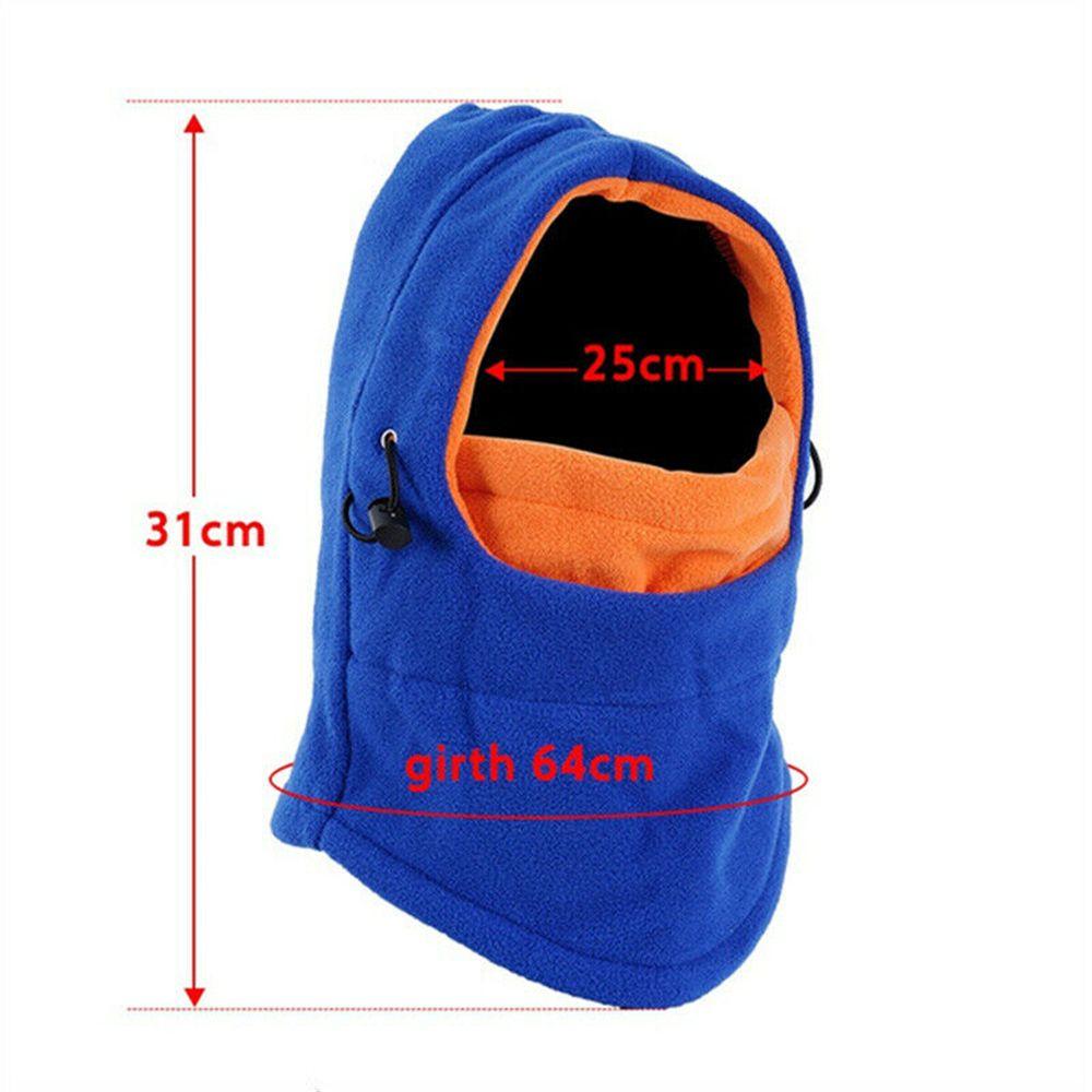 Kids Neck Warm Fleece Ski Mask Hood Cap Children Cap Balaclava Hat Full Face