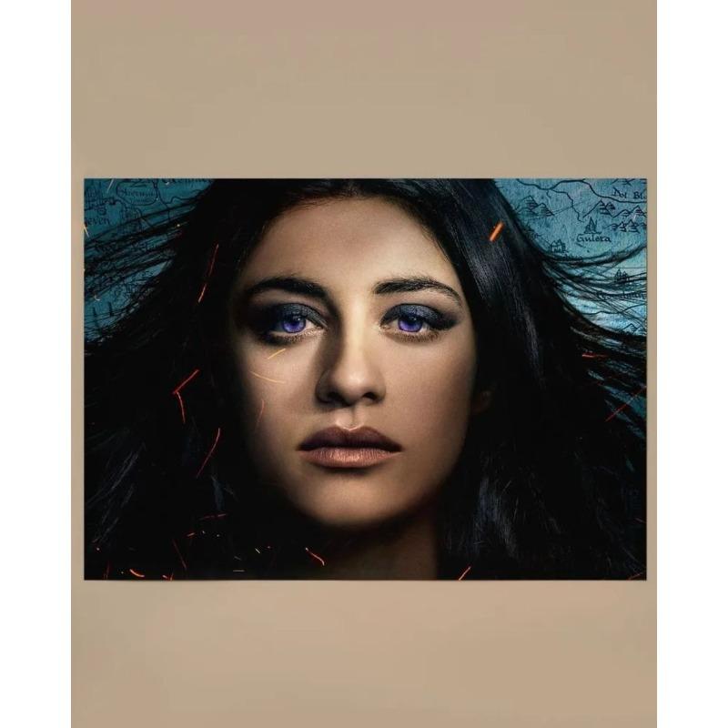 Постер Ведьмак Геральт, Настенный декор без рамы, Подарок 20x30см