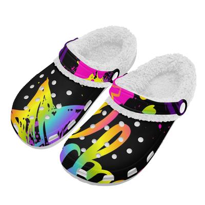 1 пара белых ЭВА теплых тапочек с подкладкой, унисекс, легкие, слипоны, мягкий интерьер, противоскользящая подошва, зимняя комфортная обувь для ношения в помещении и на улице