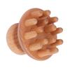 Ergonomic Handle Manual Massage Tool Mushroom Shape Wooden Massager Scalp Massager  Full Body Use