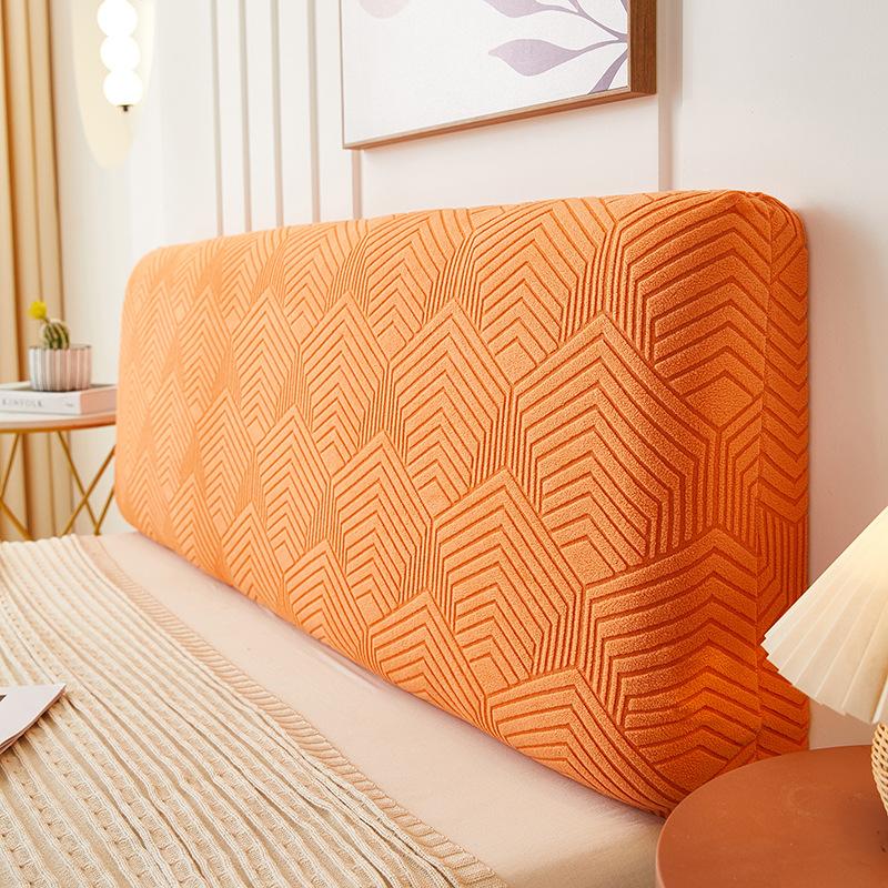 Чехол для изголовья кровати Full Queen Cal King Stretch Soft Bed Headboard Slipcover Stretch Solid Color Purproof Protector Cover Washable for Bed Bedroom Decor