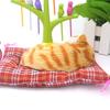 Lovely Simulation Animal Doll Plush Sleeping Cats Toy with Sound Kids Toy Birthday Gift Doll Decorat