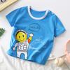 Children's Short Sleeve Pure Cotton Summer New Boy's T-shirt Baby Cartoon Girl Short Sleeve Korean Version of Top for Children