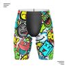 Mens Digital Print Swim Trunks Quick-Dry Board Shorts Pool Beach Water Sports