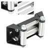 Side by Side Winch Cable Roller Fair Heavy Duty 125mm5in Hole Diatance Universal