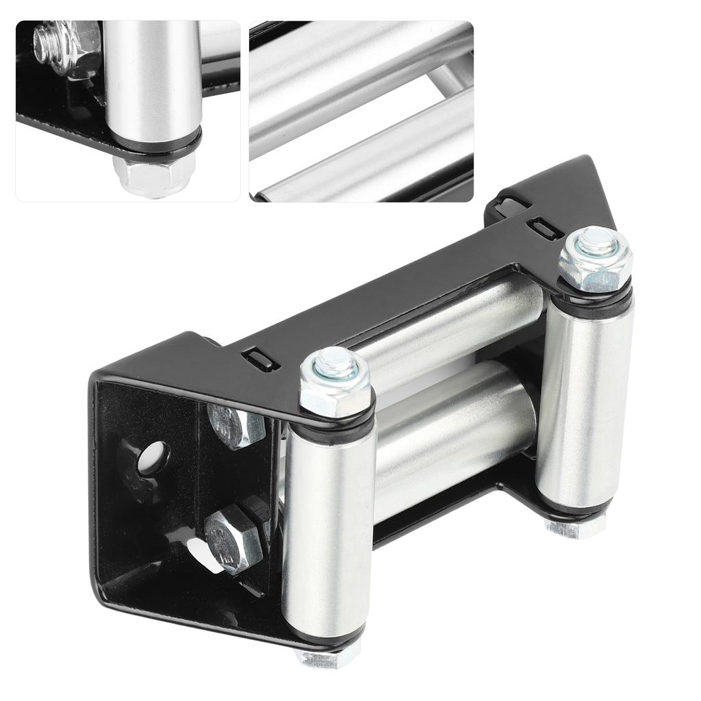 Side by Side Winch Cable Roller Fair Heavy Duty 125mm5in Hole Diatance Universal