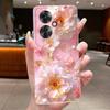For OPPO Reno 11F / Reno 11A Case Clear Luxury Fashion Butterfly Flowers Soft TPU Silicone Cover for OPPO Reno11 F A Phone Case