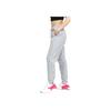 Nike Женские спортивные штаны с принтом логотипа и завязками, серые CZ8340-063