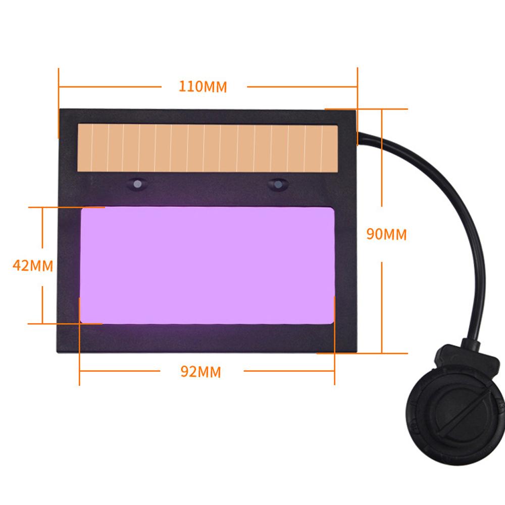 Солнечная зарядка, автоматическое затемнение, сварочная маска, крепление на голову, ЖК-экран с большим обзором, сварка