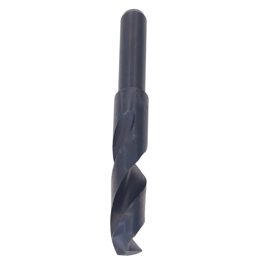 High Speed Steel Drill Bit HSS Equal Straight 12in Shank Drilling Hand Tool Dia 16mm Black