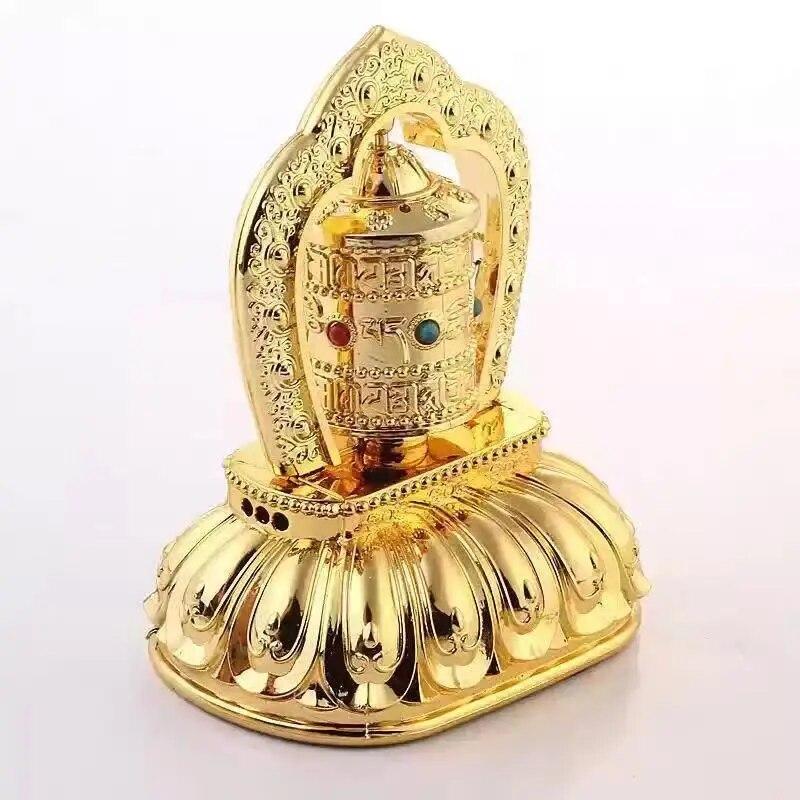 Солнечное тибетское молитвенное колесо, тибетские украшения, буддийские молитвенные писания, декоративные украшения для автомобиля