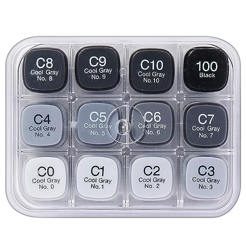 CopicToo Copic Classic 12 Color Set CG