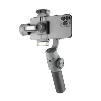 Zhiyun CINEPEER SMOOTH 5E COMBO Стабилизатор для смартфона с внешним светодиодным освещением, AI-отслеживанием смартфона, до 26 часов работы встроенного освещения светло-серого цвета, 3-осевой