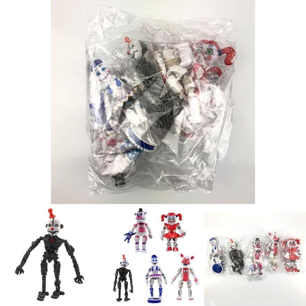 Набор светящихся фигурок Five Nights At Freddys с пятью уникальными ПВХ миниатюрами для детских подарков и коллекции