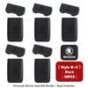 AAFO1 Car Seat Belt Anti Scratch Protector Case Seatbelt Buckle Cover Silicone Accessories For Skoda octavia a5 a4 mk1 2 fabia superb