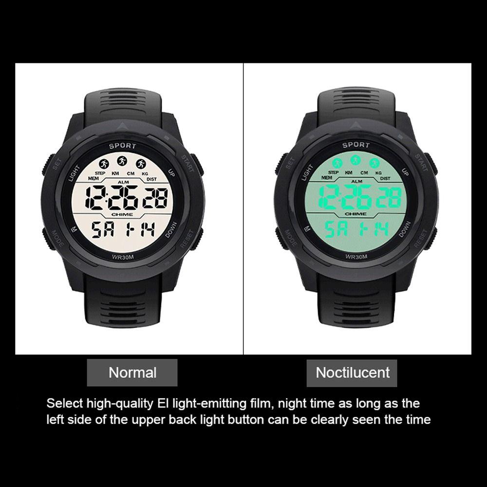 Casual Sports Watch Night Glow Wristwatches New Digital Watch  Outdoor Sports
