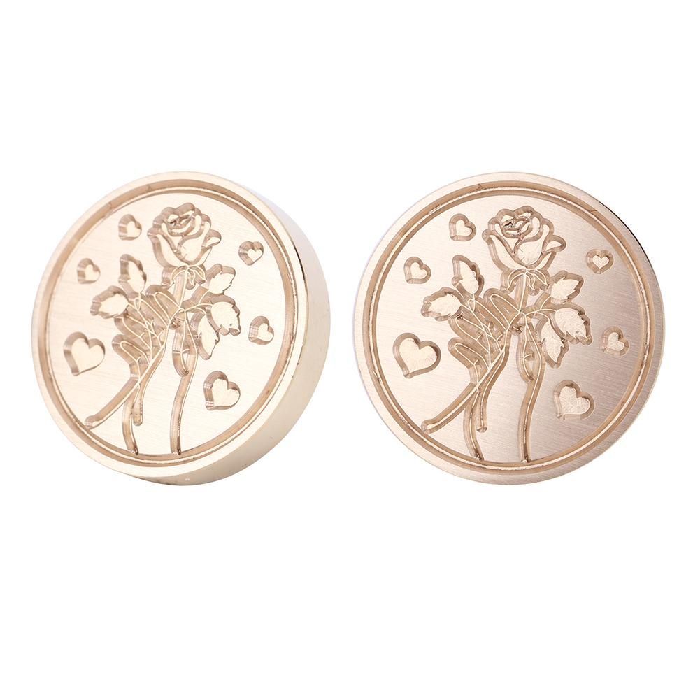 Розарий Ретро печать сургучная печать головка огненная краска для приглашения подпись