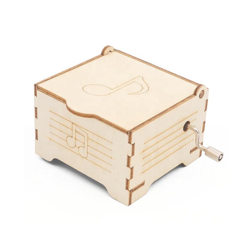 Kid Learning Playing STEM Science Toy Education DIY Mini Wooden Music Box