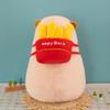 Summer style series capybara plush toy seaside scenic spot souvenir travel floral skirt capybara doll