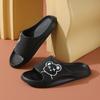 Luxury Women Men's Slippers Fashion Bear Cartoon Flip Flops Indoor Outdoor Soft Thick Soled Non-Slip Sandals Beach Slipper New