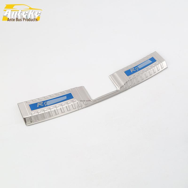 2019 Senya R9 Rear Guard Plate Bright Piece - Tailgate Trunk Protection Stainless Steel Pedal