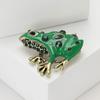 Fashion Alloy Enamel Rhinestone Frog Brooch Simple Small Fresh Women'S Clothing Corsage Jewelry Pin