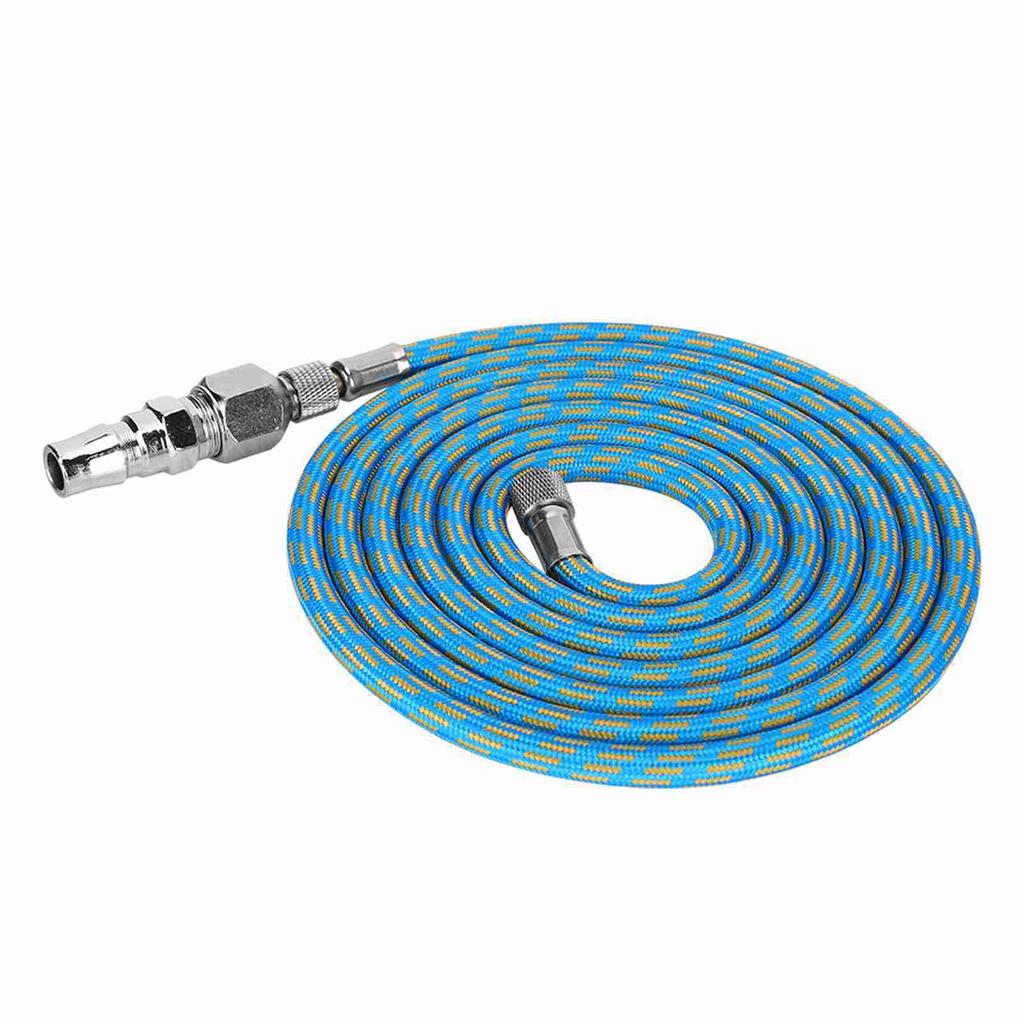 Braided Airbrush Air Hose Adapter Kit Airhose for Spray Gun Air Compressor