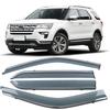 For Ford Explorer 2013 2014 2015 2016 2017 2018 Plastic Exterior Visor Vent Shades Window Sun Rain Guard Deflector