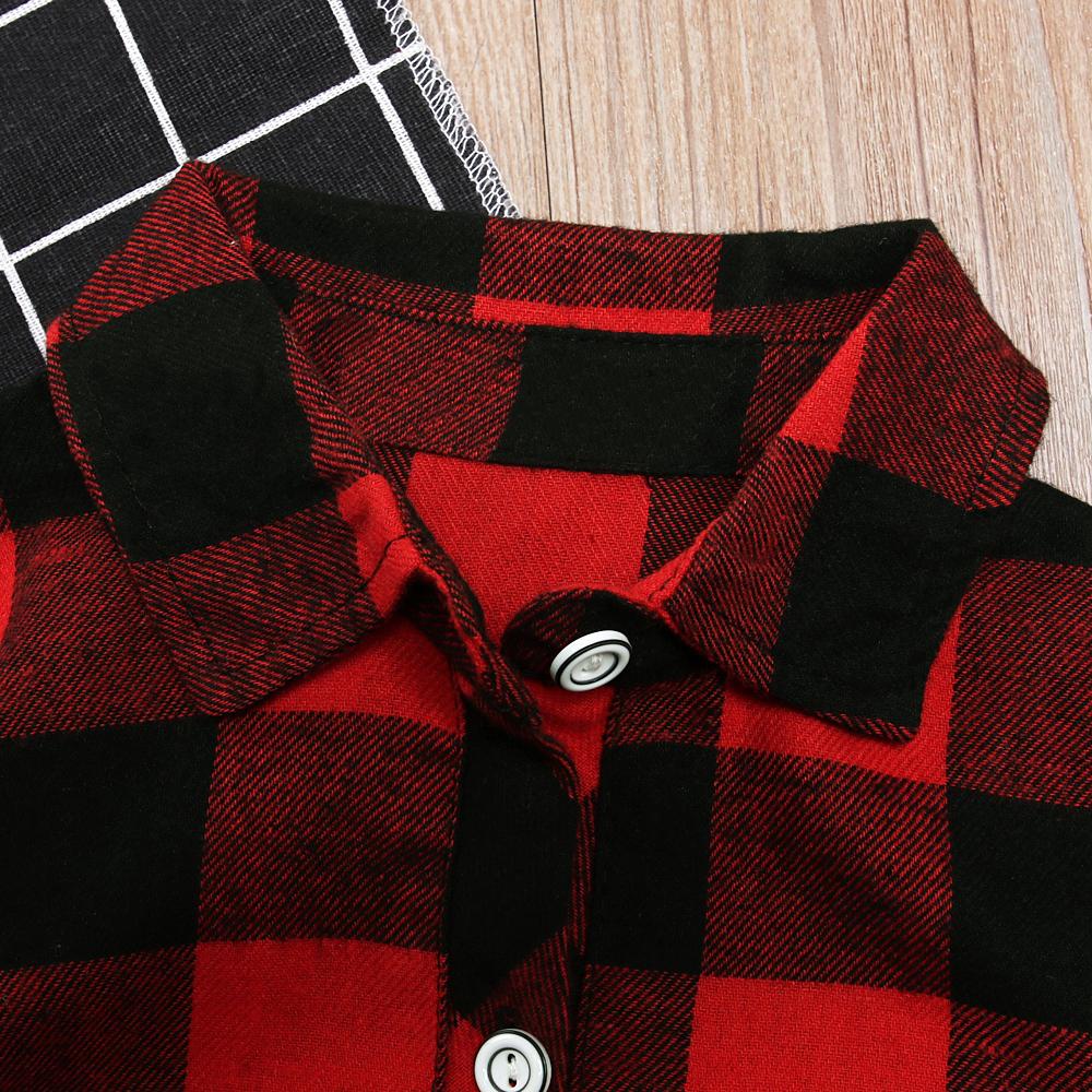 Детское клетчатое хлопковое мягкое платье с длинными рукавами для девочек, повседневная одежда