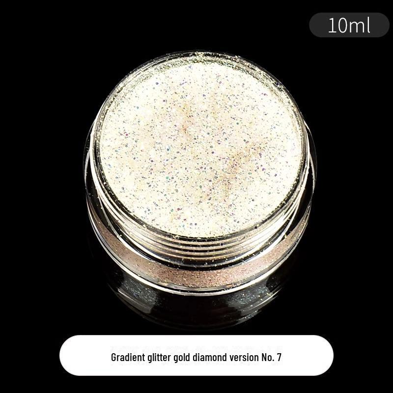 Dreamy Summer Glitter Mix: Hexagonal Sequins, Laser, and Fine Glitter In DIY Hemp Material.