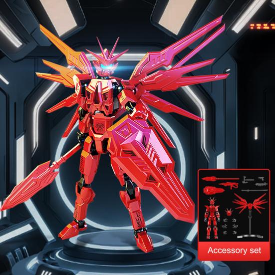 Подвижные суставы Робот Экшн-фигурка с аксессуарами Магнитная 3D-печать