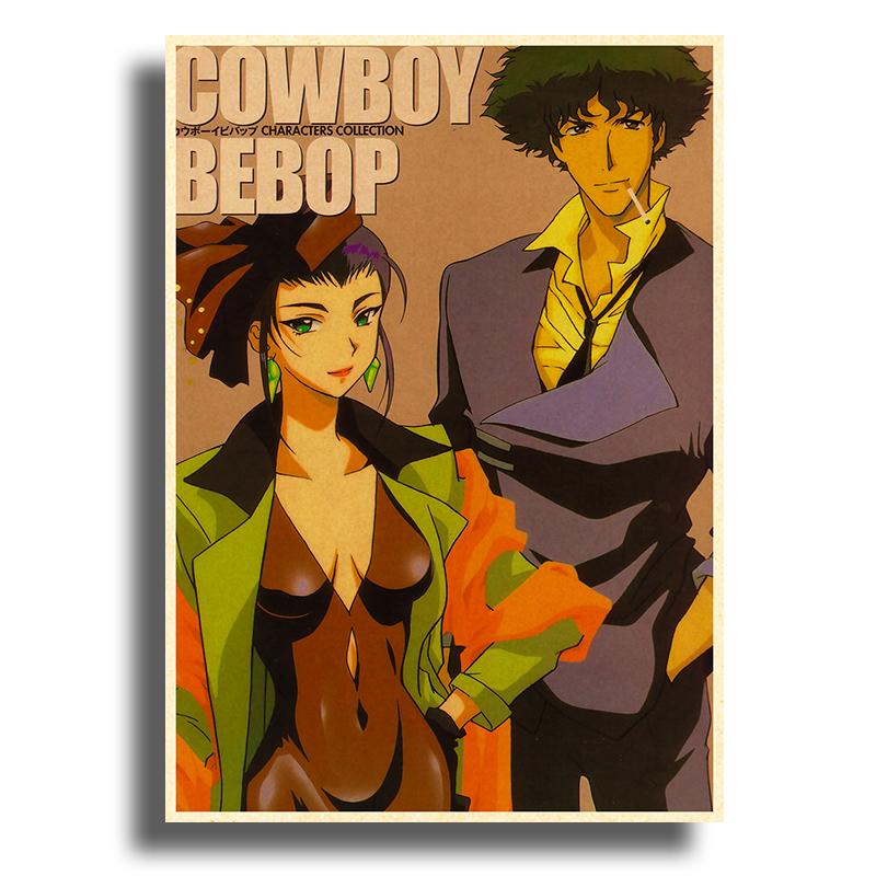 Cowboy Bebop Wall Decor Poster Wall Art Picture Wall Decor Canvas Painting Living Room Home Decoration Print Room Decor