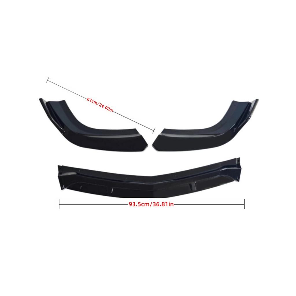 For Mercedes Benz C class W204 2011-2014 Deflector Facelift Front Splitter Bumper Lip Chin Protector Tuning Accessories Body Kit
