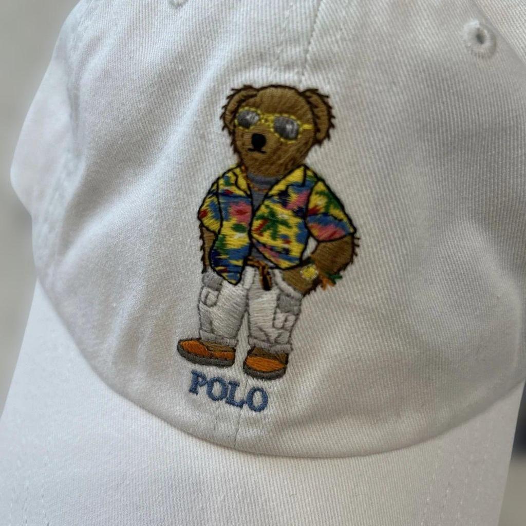 Б/у [Новая] Кепка Polo Ralph Lauren Белая Гавайская Кепка Aloha Polo