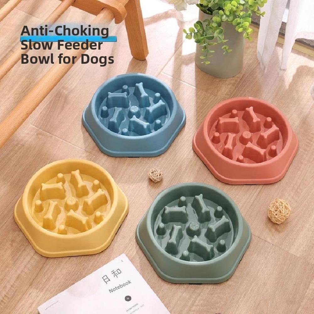 PP Material Puppy Slow Feeder Star Pattern Pet Feeding Bowl New Pet Puzzle Feeder for Dog Cat