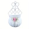 Hanging Flower Basket Garden Party Handmade DIY Vase Sundries Organizer Wall Hanging Artificial Rattan Home Decor Pots