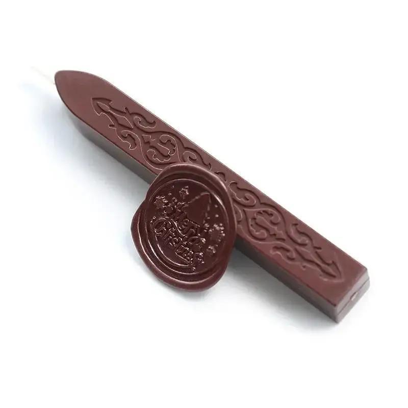 1/13PCS Sealing Wax Stick Retro Seal Stamps Letter Wedding Invitations 90*10*10mm Vintage Cord Wick Vintage Sealing Wax Sticks