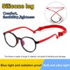 Eye Protection Online Classes Comfortable Eyeglasses Anti-blue Light Ultra Light Frame Kids Glasses