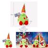 Adorable Grinch Sitting Plush Doll Green Furry Monster Holiday Decoration Toy