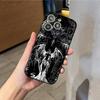 Чехол для телефона Sigilcore Punk Angel Для IPhone 17 Air 16 E Pro Max 15 14 13 Mini 12 Pro 11 XS Max 7 8 Plus Черный Мягкий Корпус