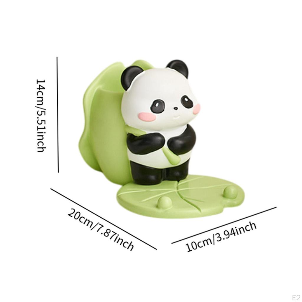 Милая подставка для ручки в виде панды, подставка для телефона, подарок для студента, новинка, органайзер для хранения школьных принадлежностей